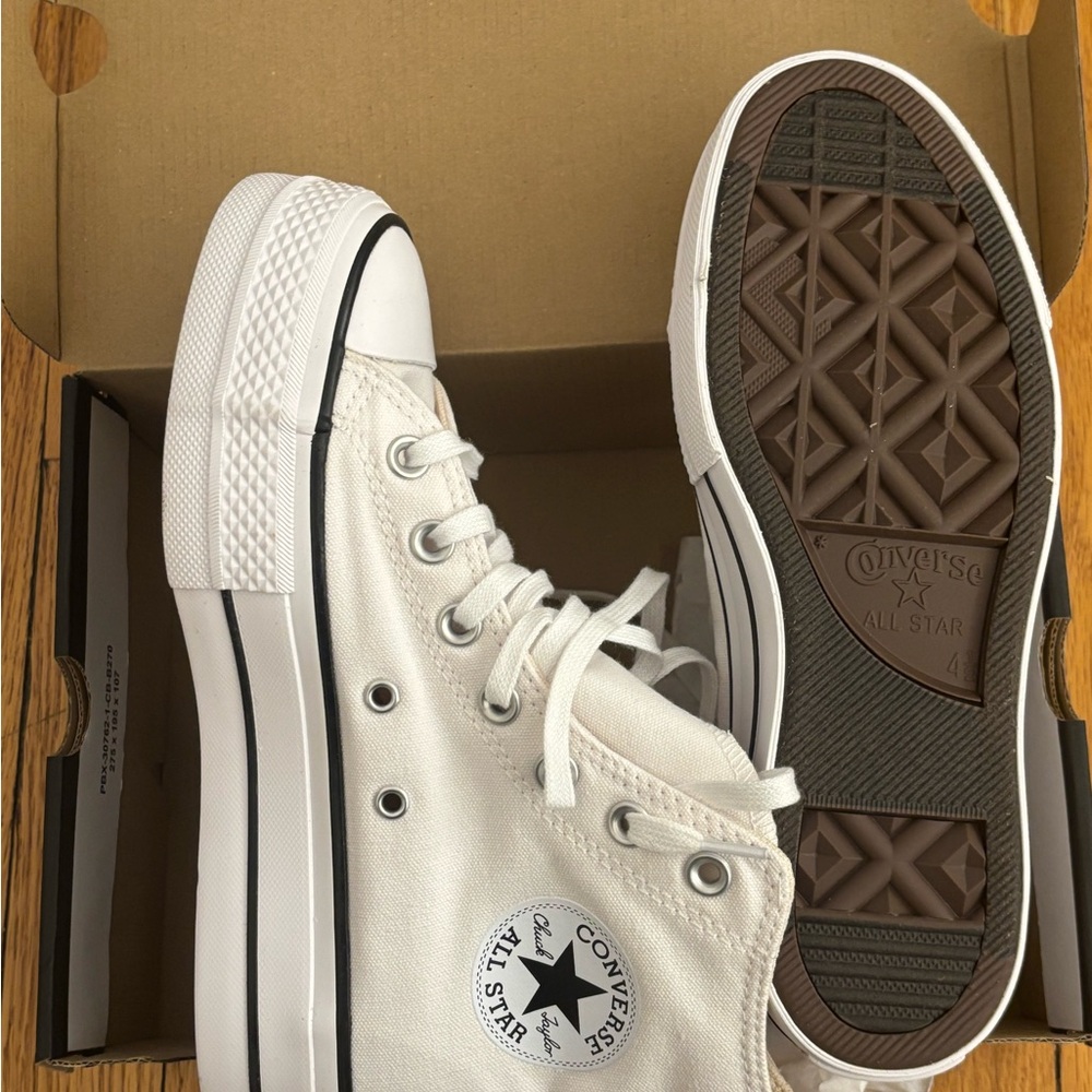 Converse Women’s White High-Top Sneakers